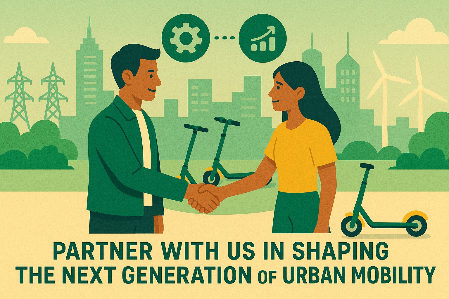 Investor reading about electric scooter market growth